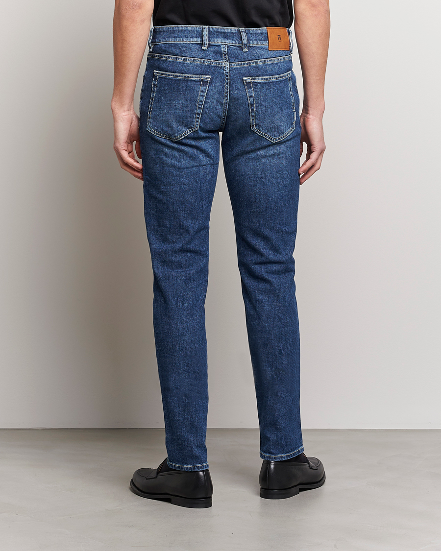 Uomini | Jeans | PT01 | Slim Fit Stretch Jeans Medium Blue Wash