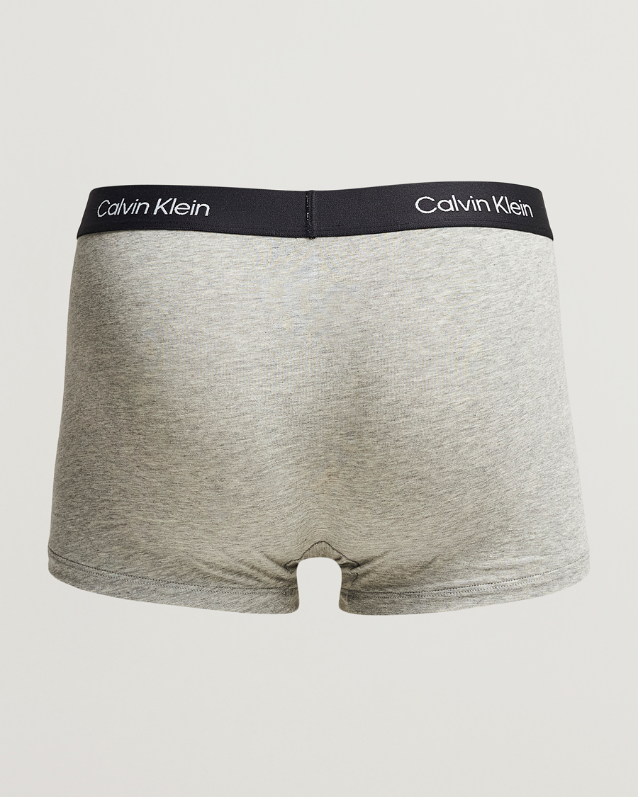 Uomini | Biancheria intima | Calvin Klein | Cotton Stretch Trunk 3-pack Grey/White/Black