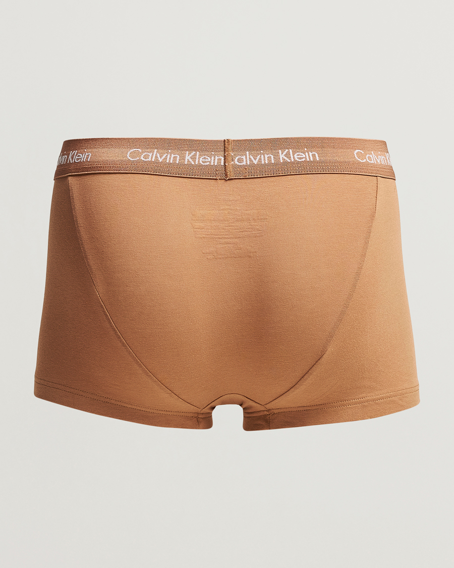 Uomini | Biancheria intima | Calvin Klein | Cotton Stretch Trunk 3-Pack Black/Khaki/Beige