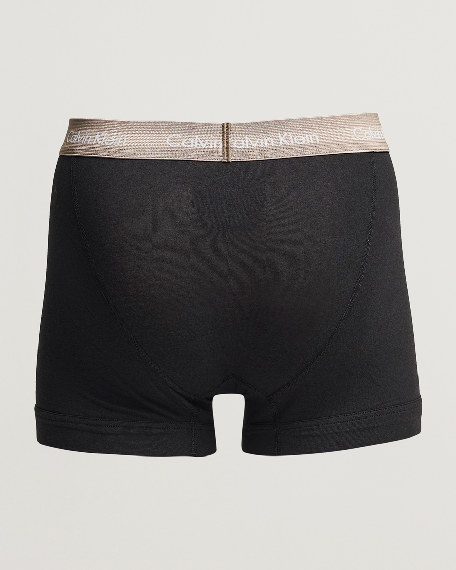 Uomini | Biancheria intima | Calvin Klein | Cotton Stretch Trunk 3-Pack Black