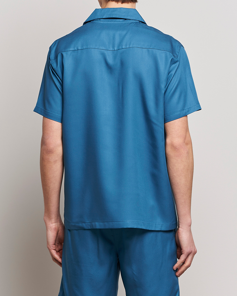 Uomini | Camicie | Calvin Klein | Lyocell Short Sleeve Loungewear Shirt Midnight