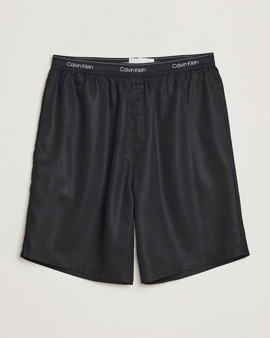 Uomini | Pantaloncini | Calvin Klein | Lyocell Loungewear Shorts Black