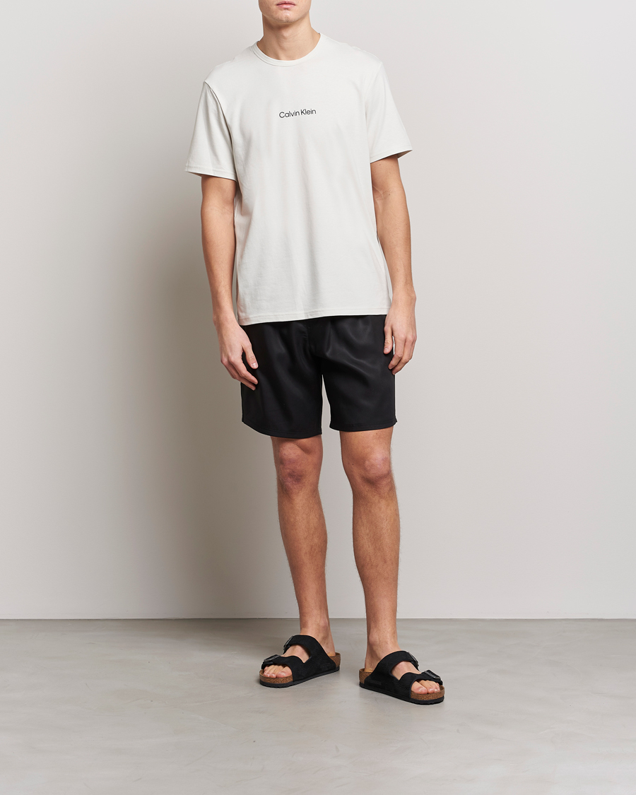 Uomini | Pantaloncini | Calvin Klein | Lyocell Loungewear Shorts Black
