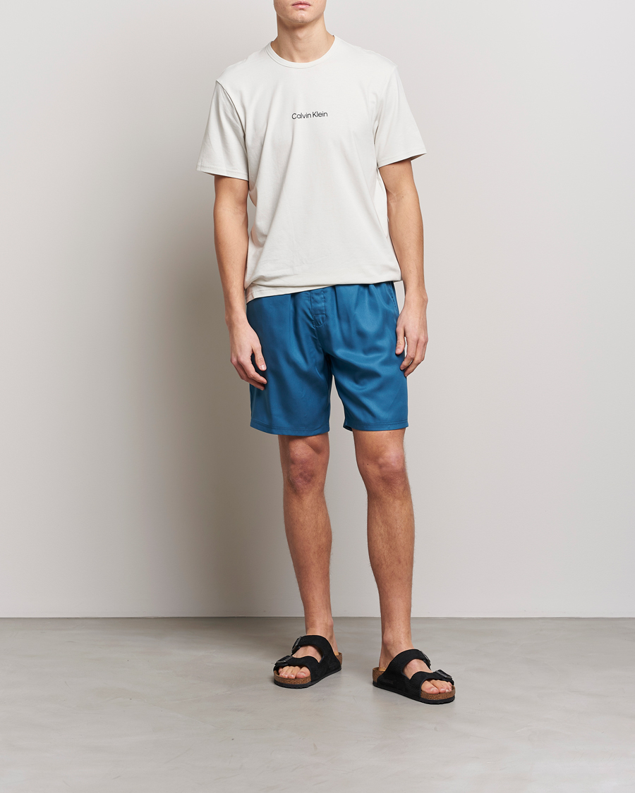 Uomini | Pantaloncini | Calvin Klein | Lyocell Loungewear Shorts Midnight