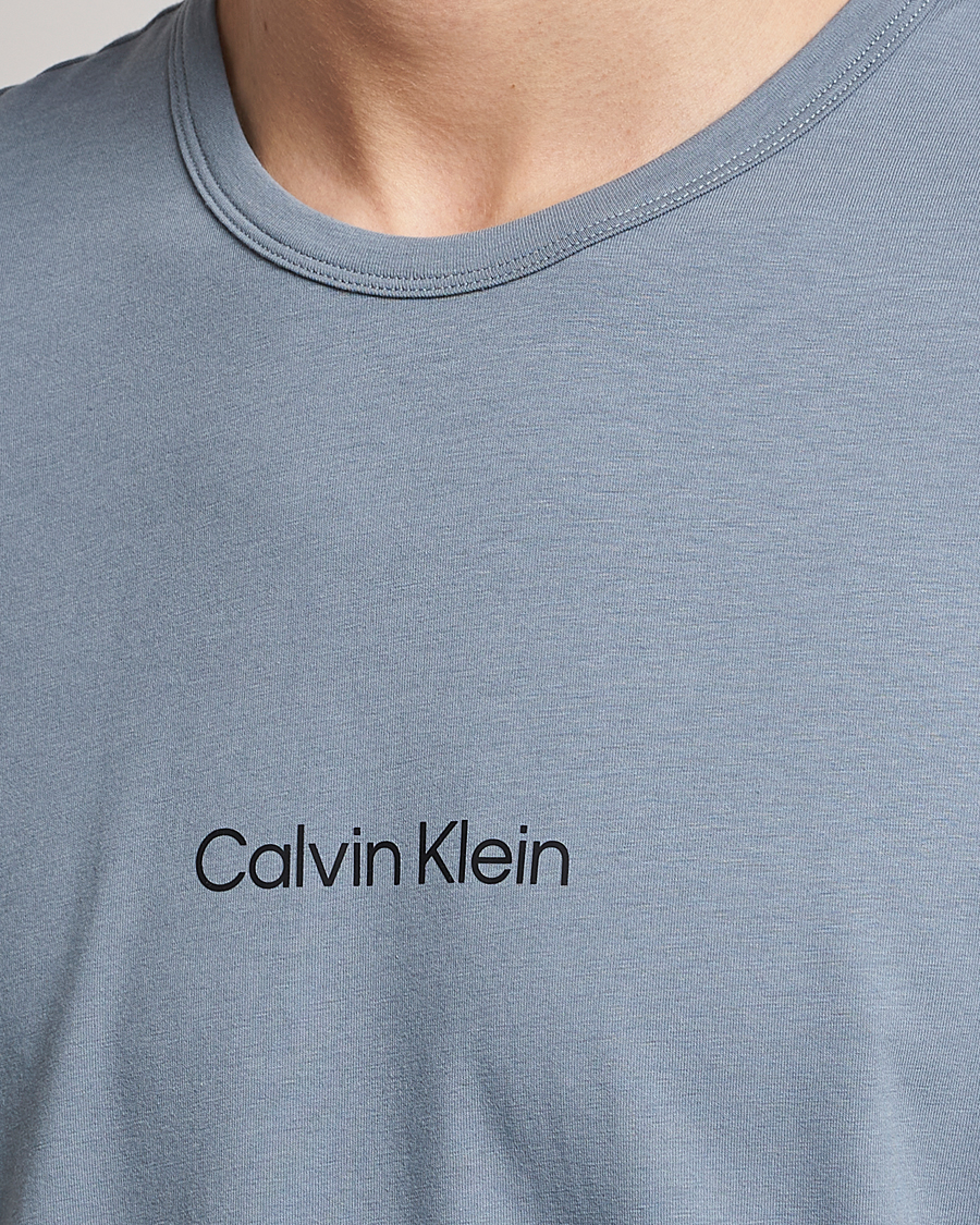 Uomini | T-shirt | Calvin Klein | Logo Crew Neck Loungewear T-Shirt Beloved Blue