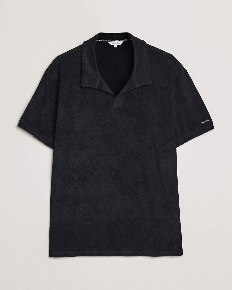 Uomini | Polo | Calvin Klein | Terry Polo Black
