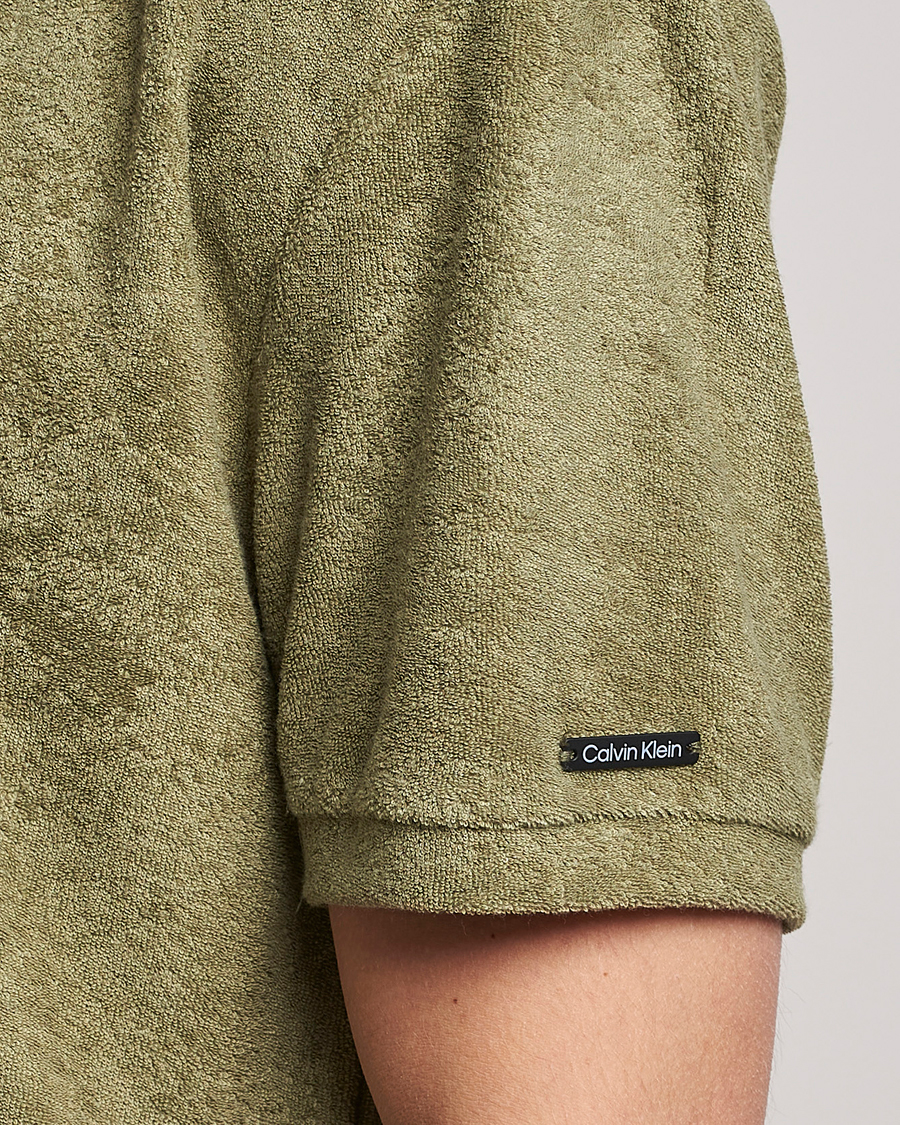 Uomini | Polo | Calvin Klein | Terry Polo Delta Green