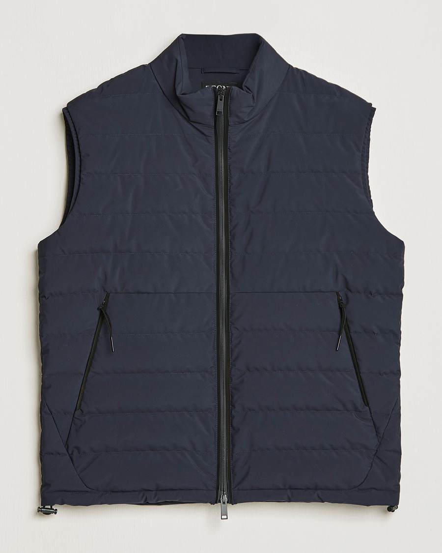Uomini | Giacche | Zegna | Stratos Padded Gilet Navy