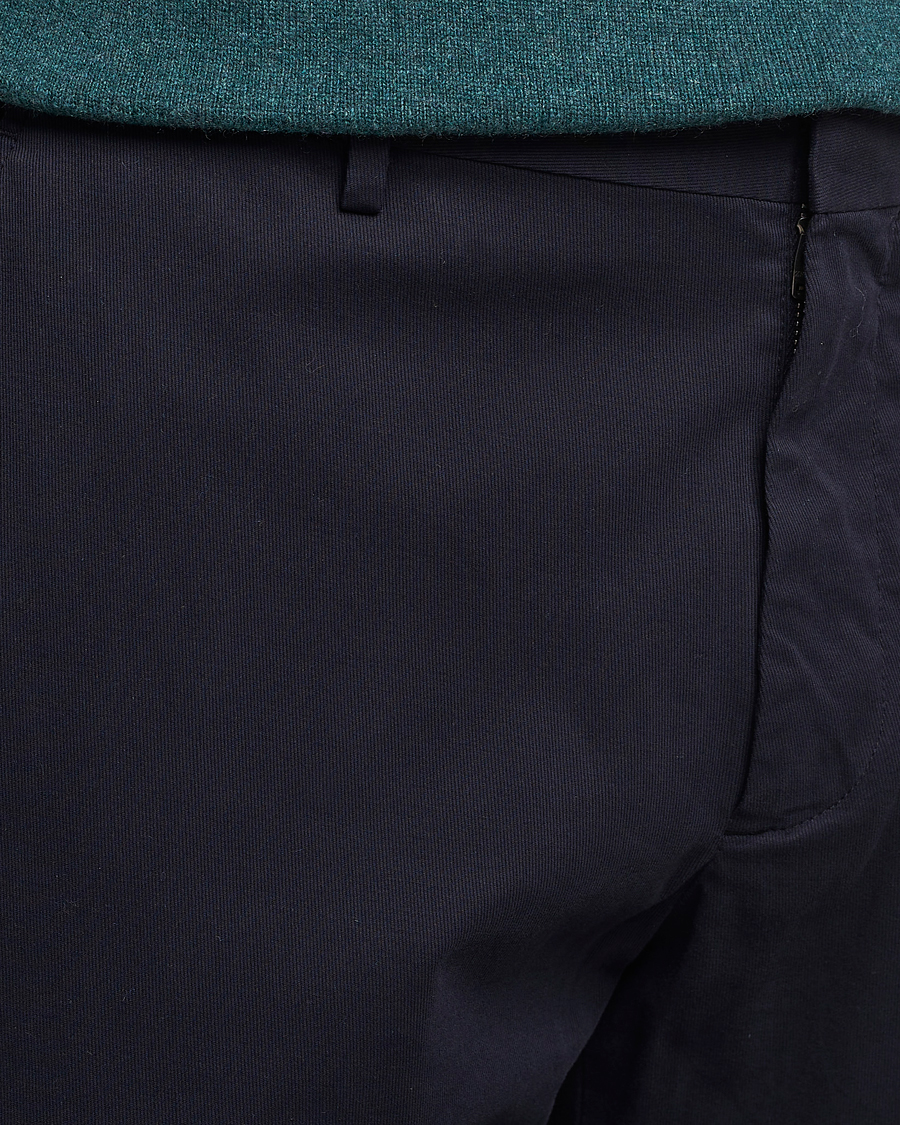 Uomini | Pantaloni | Zegna | Slim Fit Premium Cotton Chinos Navy