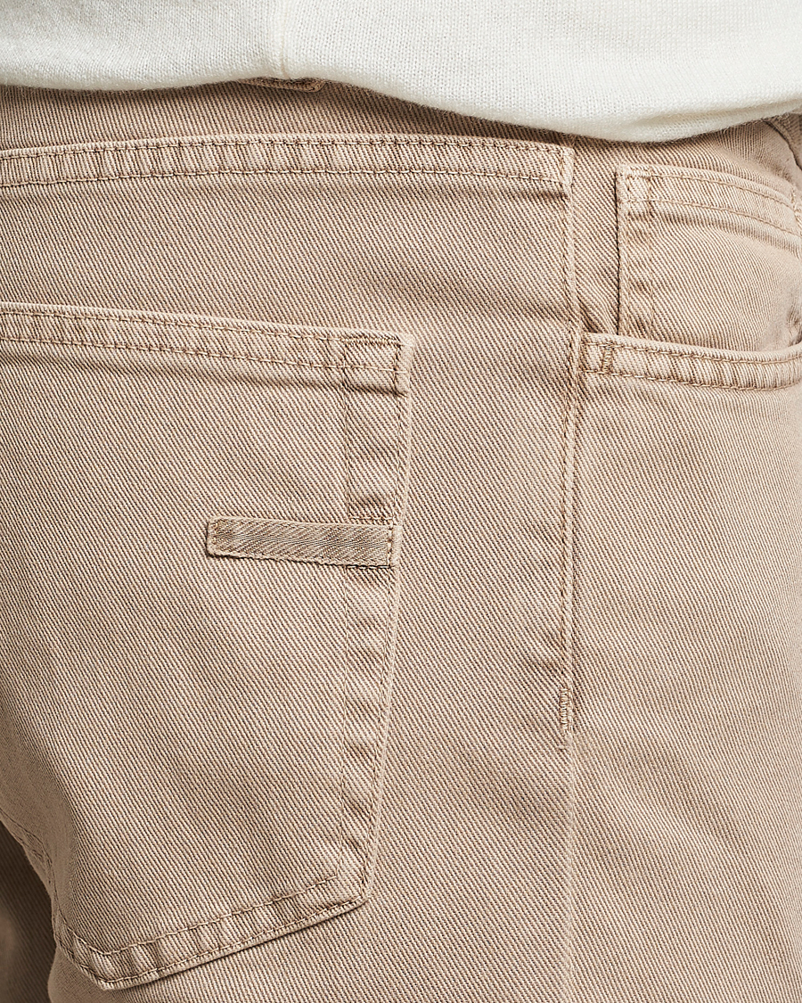 Uomini | Pantaloni | Zegna | Slim Fit Dyed 5-Pocket Pants Brown