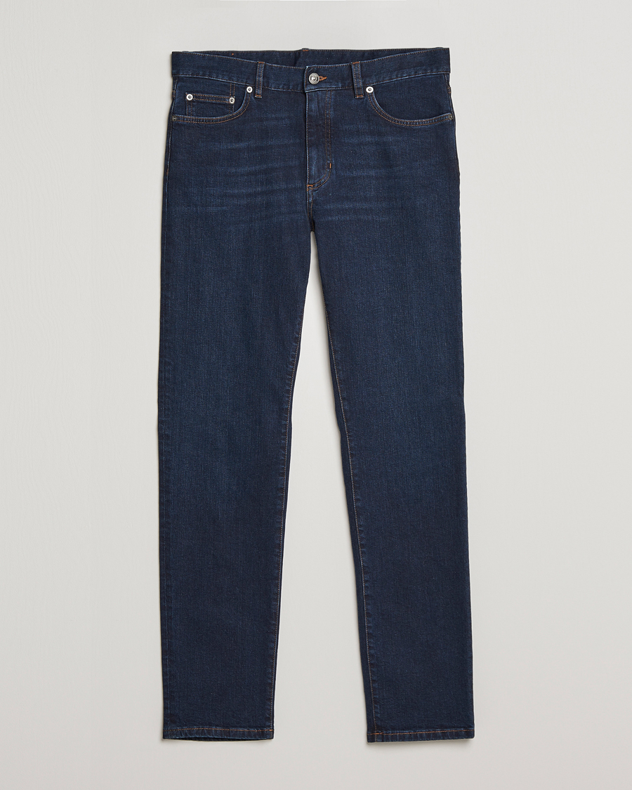 Uomini | Jeans | Zegna | 5-Pocket Denim Pants Dark Rinse
