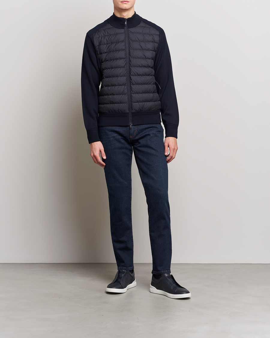 Uomini | Jeans | Zegna | 5-Pocket Denim Pants Dark Rinse