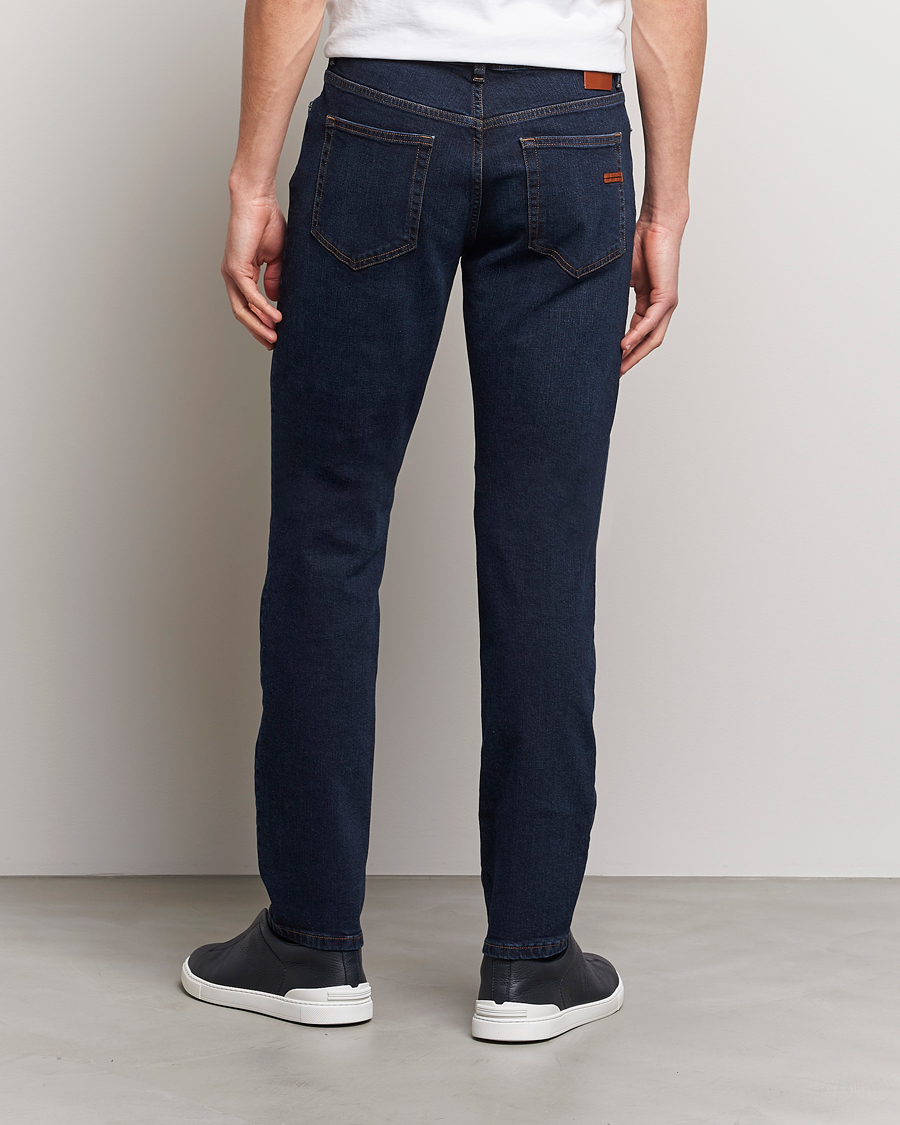 Uomini | Jeans | Zegna | 5-Pocket Denim Pants Dark Rinse