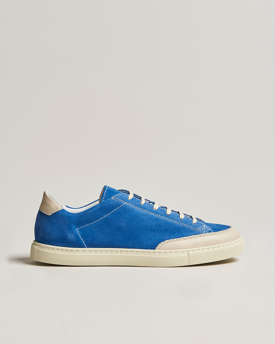 Uomini | C.QP Bumper Suede Sneaker Electric Blue | CQP | C.QP Bumper Suede Sneaker Electric Blue