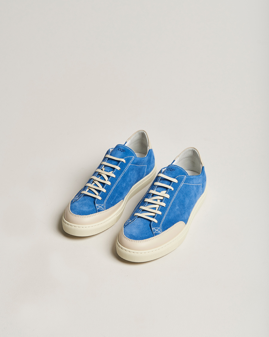 Uomini | C.QP Bumper Suede Sneaker Electric Blue | CQP | C.QP Bumper Suede Sneaker Electric Blue