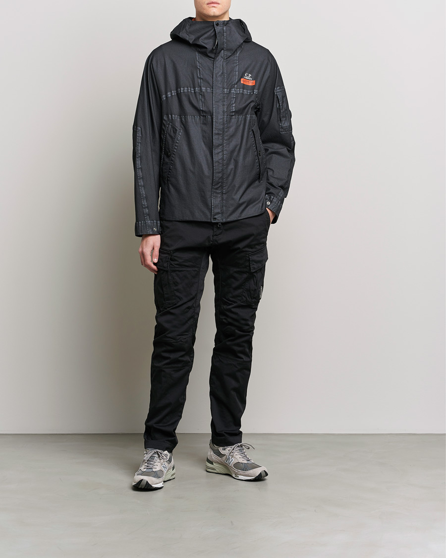 Uomini | Giacche | C.P. Company | GORE-TEX Infinium Nylon Hood Jacket Black