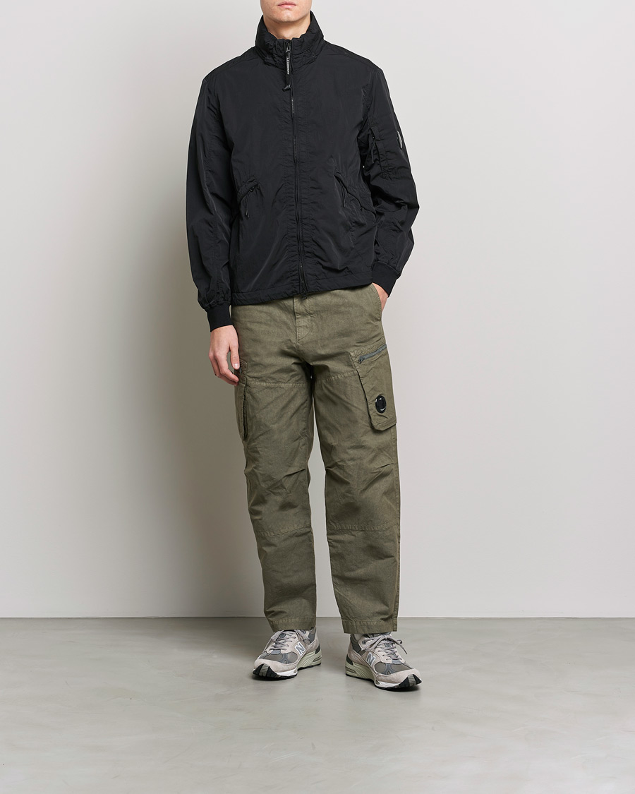 Uomini | Giacche | C.P. Company | Chrome Re-cycled Nylon Jacket Black