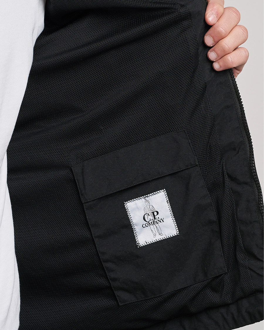 Uomini | Giacche | C.P. Company | Chrome Re-cycled Nylon Jacket Black