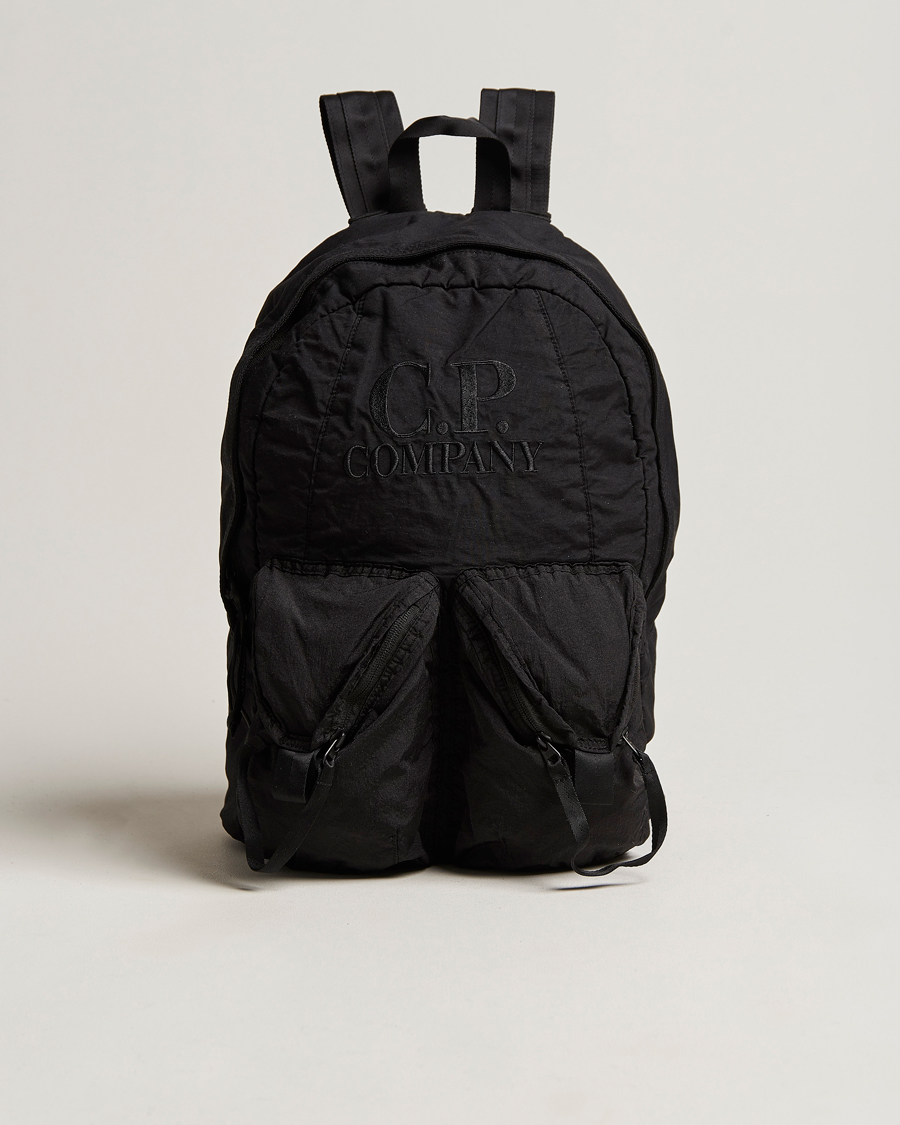 Uomini | C.P. Company Taylon P Nylon Backpack Black | C.P. Company | Taylon P Nylon Backpack Black
