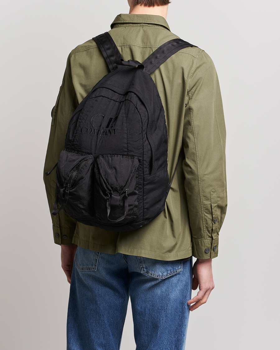 Uomini | C.P. Company Taylon P Nylon Backpack Black | C.P. Company | Taylon P Nylon Backpack Black