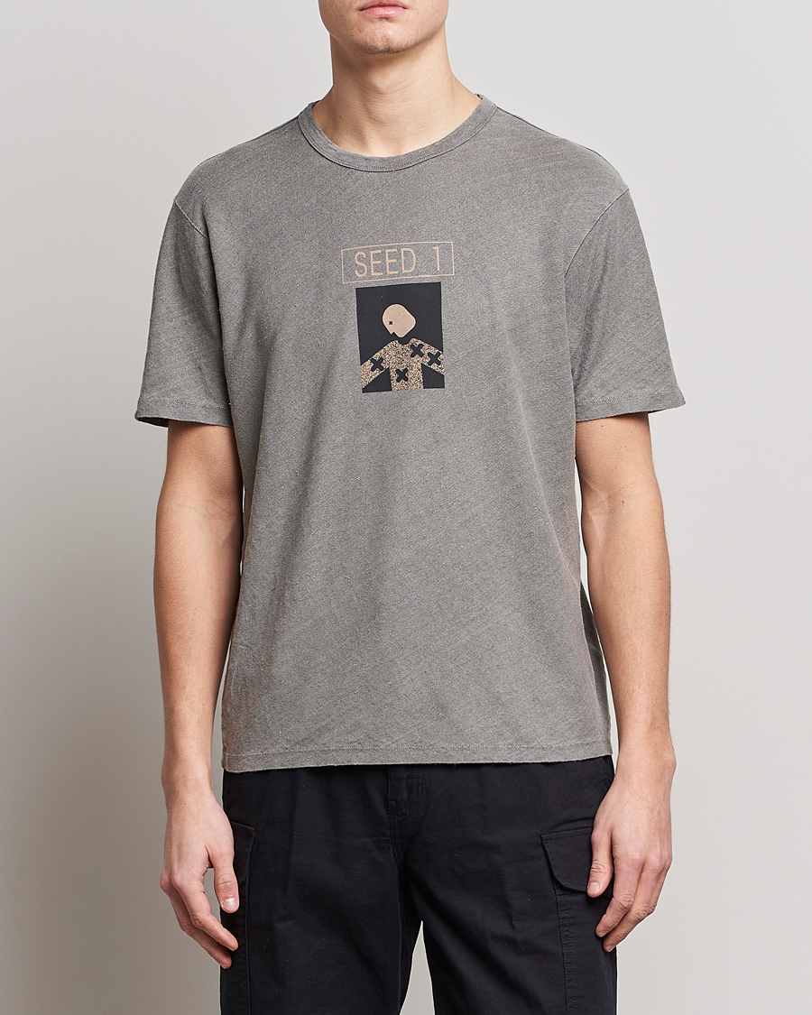 Uomini | T-shirt | C.P. Company | Seed Recycled Hemp T-Shirt Grey