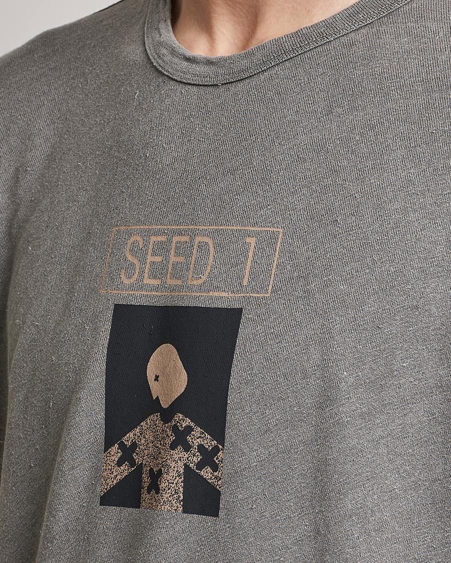 Uomini | T-shirt | C.P. Company | Seed Recycled Hemp T-Shirt Grey