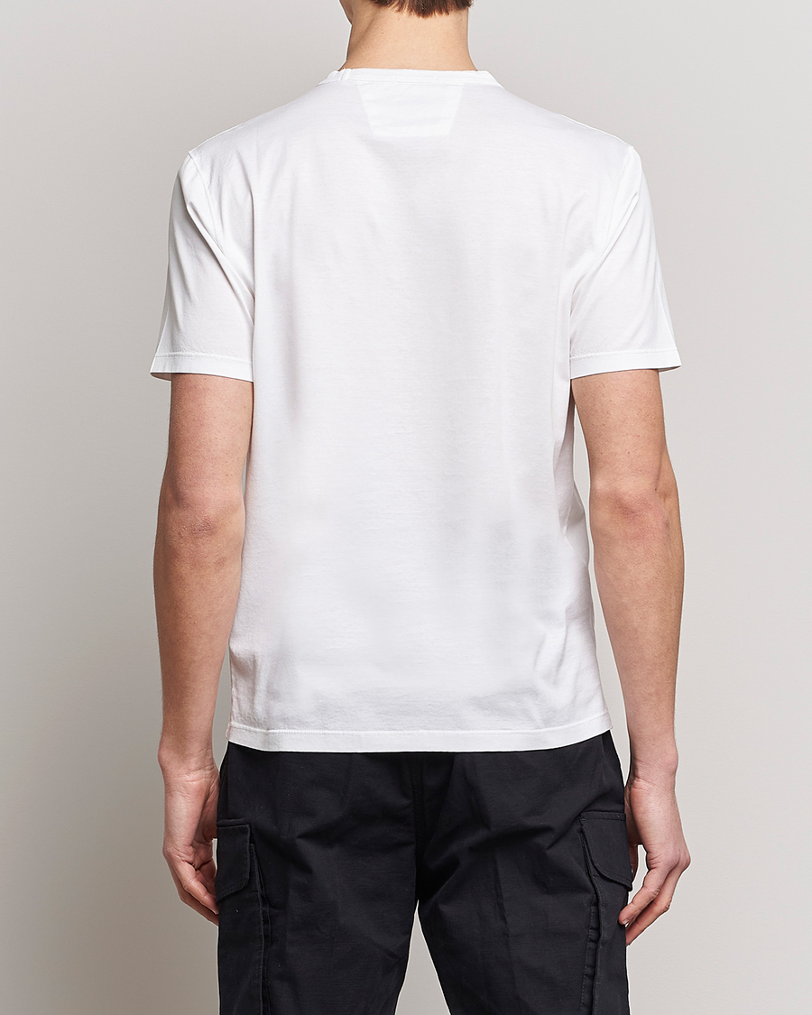 Uomini | T-shirt | C.P. Company | Mercerized Cotton Pocket T-Shirt White