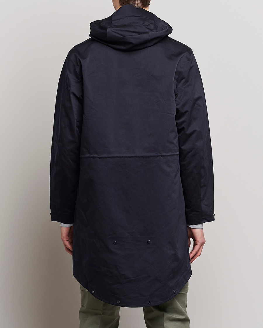 Uomini | Giacche | C.P. Company | Metropolis A.A.C. Water resistant Long Jacket Navy