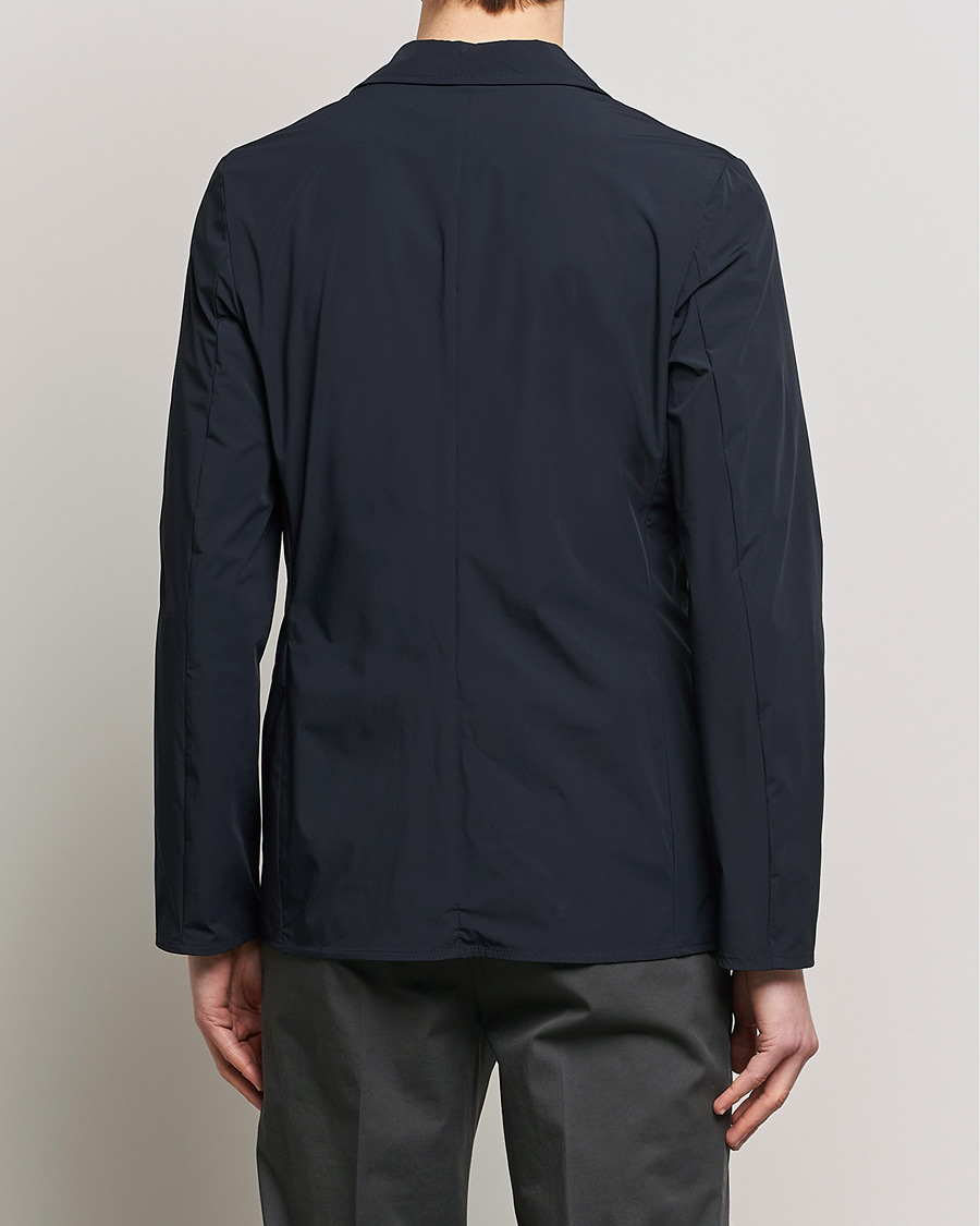 Uomini | Blazers | Aspesi | Stretch Nylon Blazer Navy