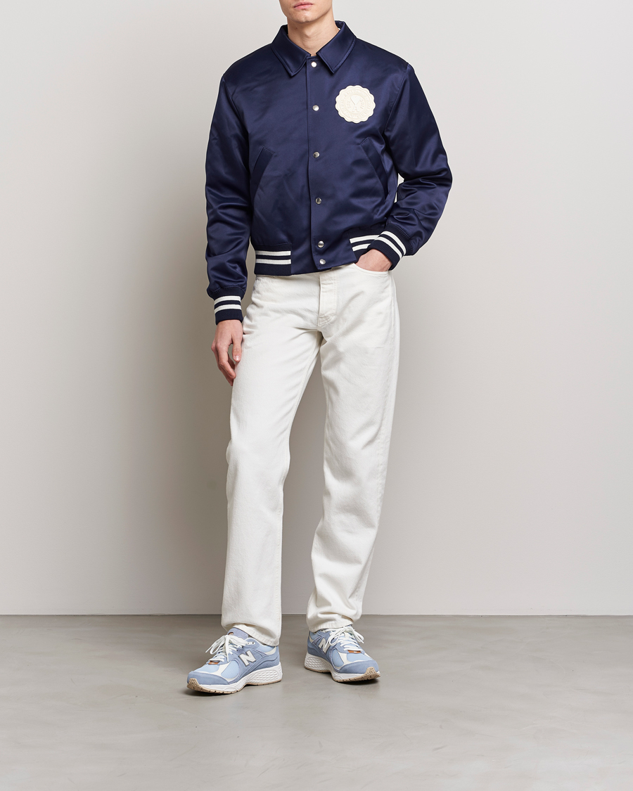 Uomini | Giacche | AMI | Teddy Jacket Navy