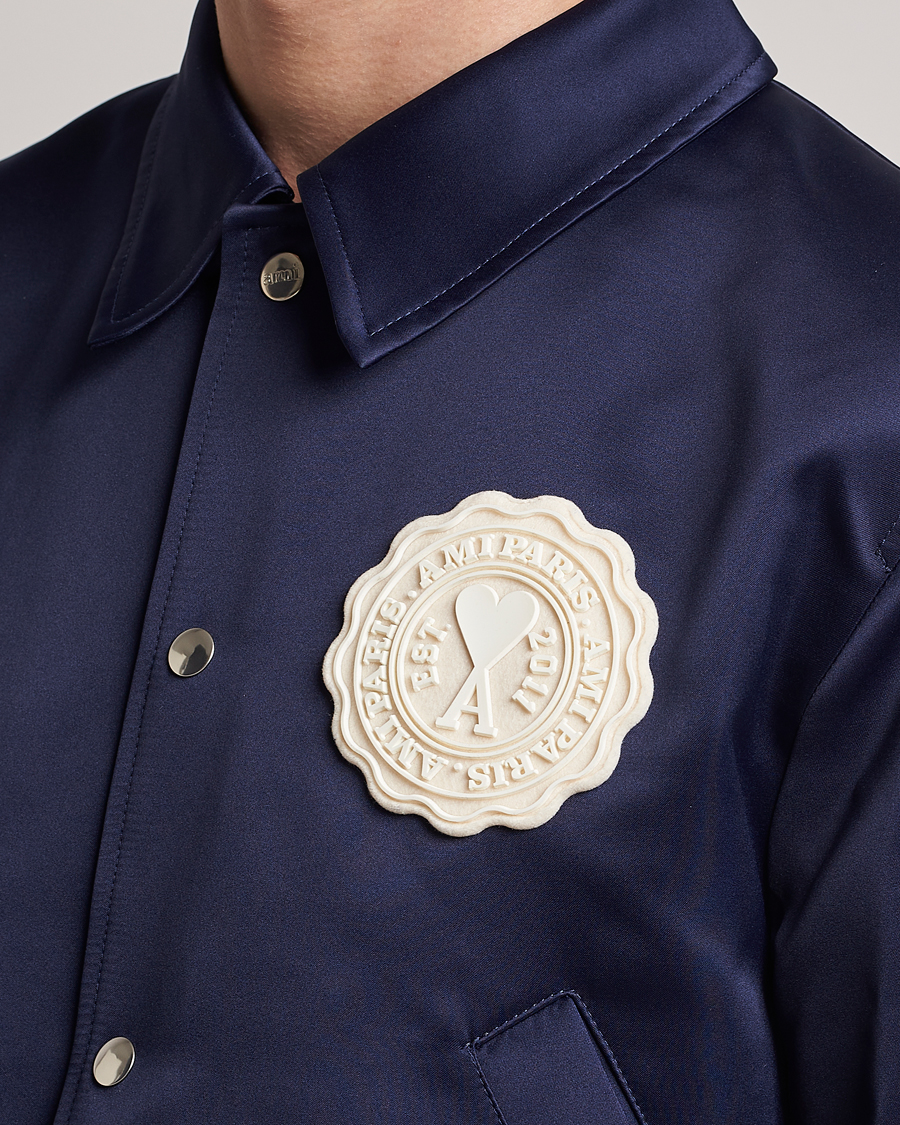 Uomini | Giacche | AMI | Teddy Jacket Navy