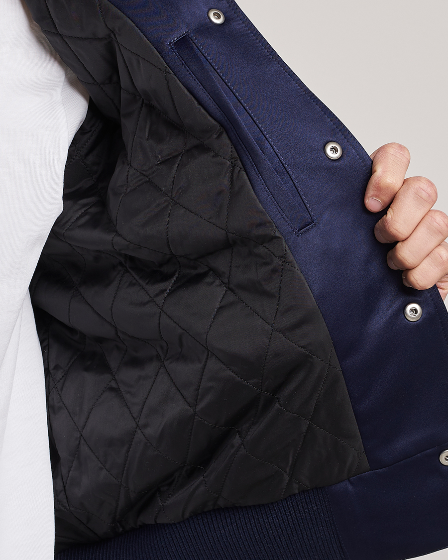 Uomini | Giacche | AMI | Teddy Jacket Navy