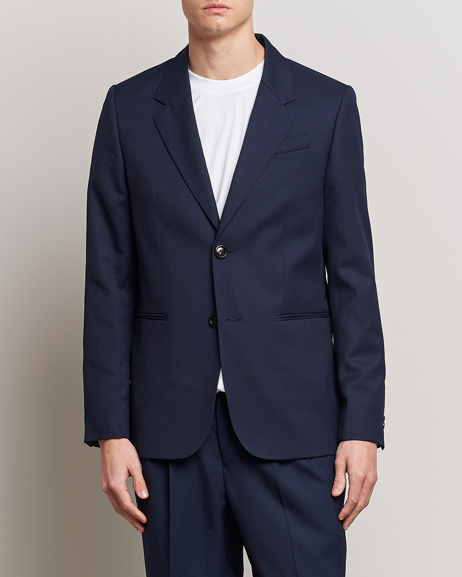 Uomini | Blazers | AMI | Wool Blazer Navy