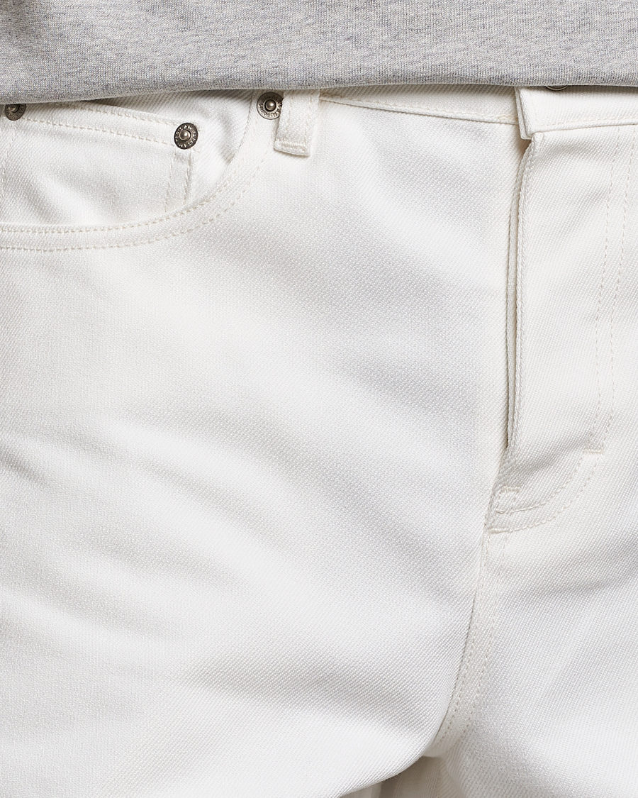 Uomini | Jeans | AMI | Tapered Jeans Natural White