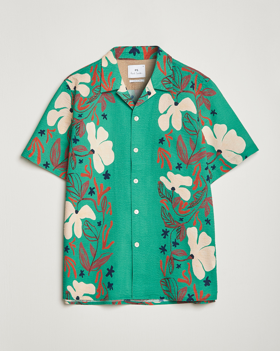 Uomini | Camicie | PS Paul Smith | Cotton Casual Fit Shirt Green
