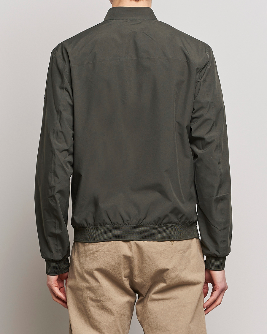 Uomini | Giacche | Scandinavian Edition | Plain Waterproof Jacket Dark Olive