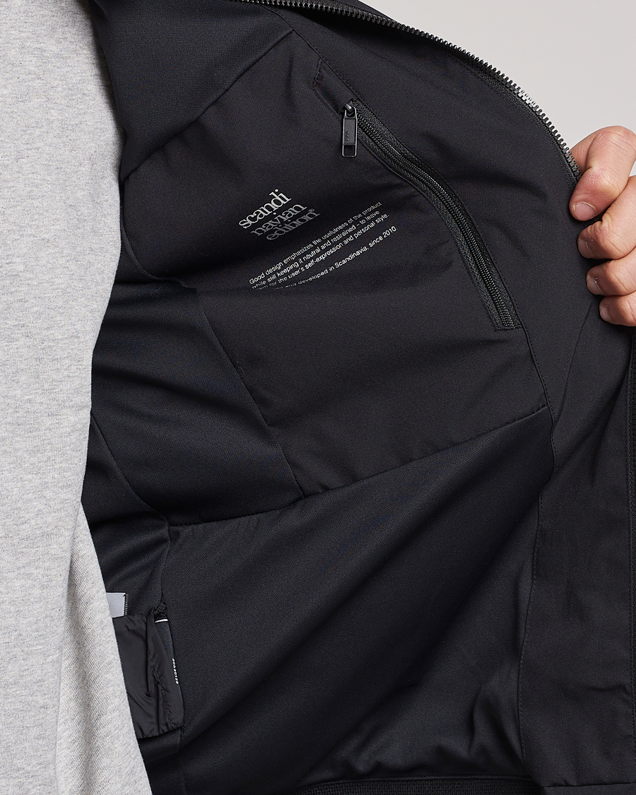 Uomini | Giacche | Scandinavian Edition | Plain Waterproof Jacket Onyx