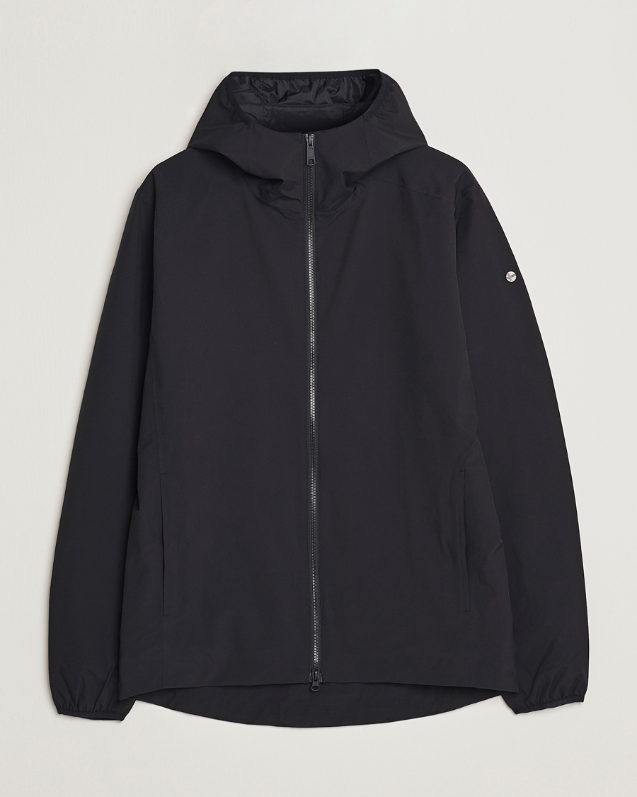 Uomini | Giacche | Scandinavian Edition | Hood Waterproof Jacket Onyx