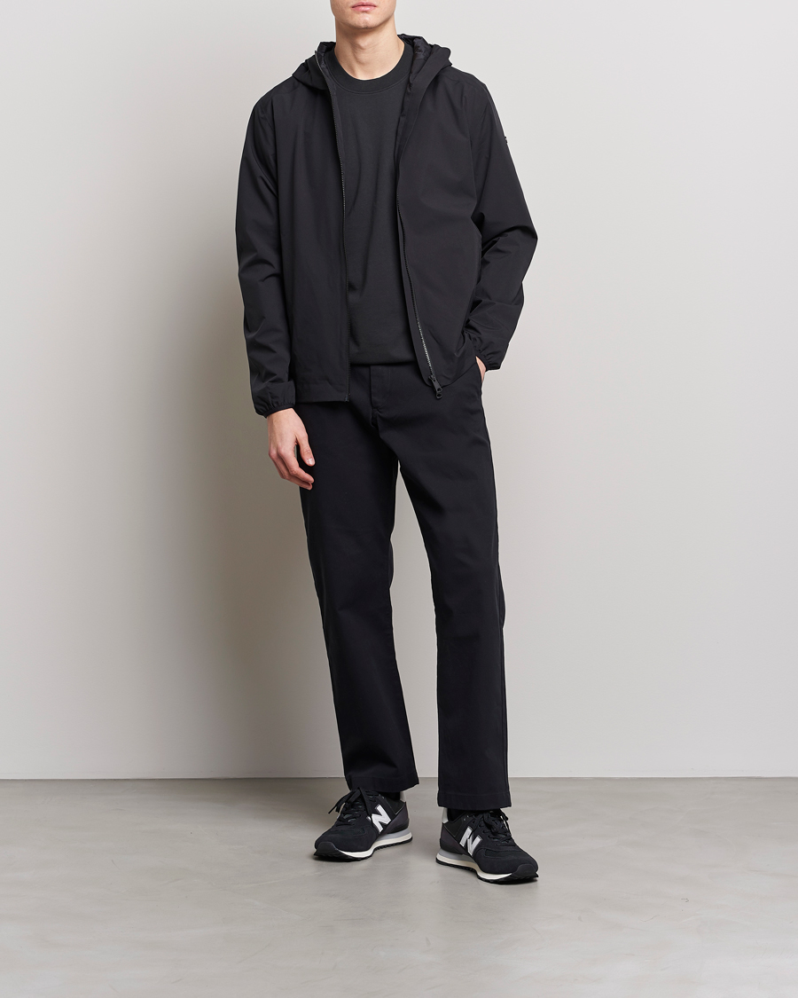 Uomini | Giacche | Scandinavian Edition | Hood Waterproof Jacket Onyx