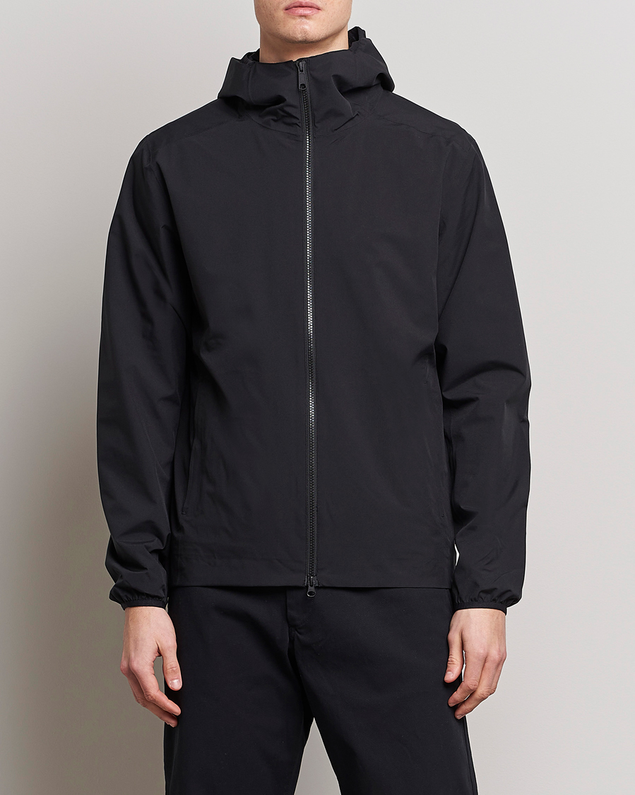Uomini | Giacche | Scandinavian Edition | Hood Waterproof Jacket Onyx