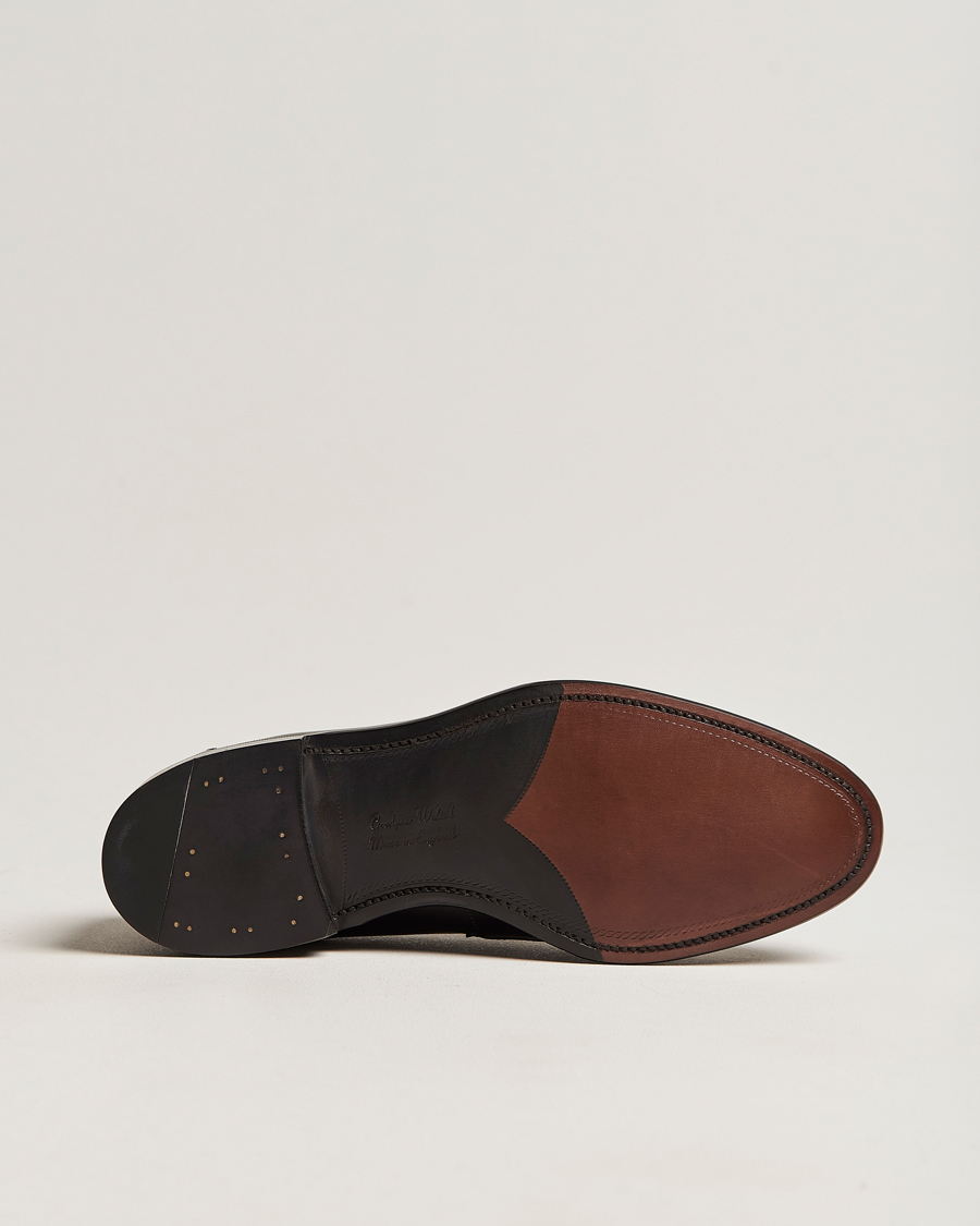 Uomini | Mocassini | Loake 1880 | Hornbeam Eco Penny Loafer Black Calf