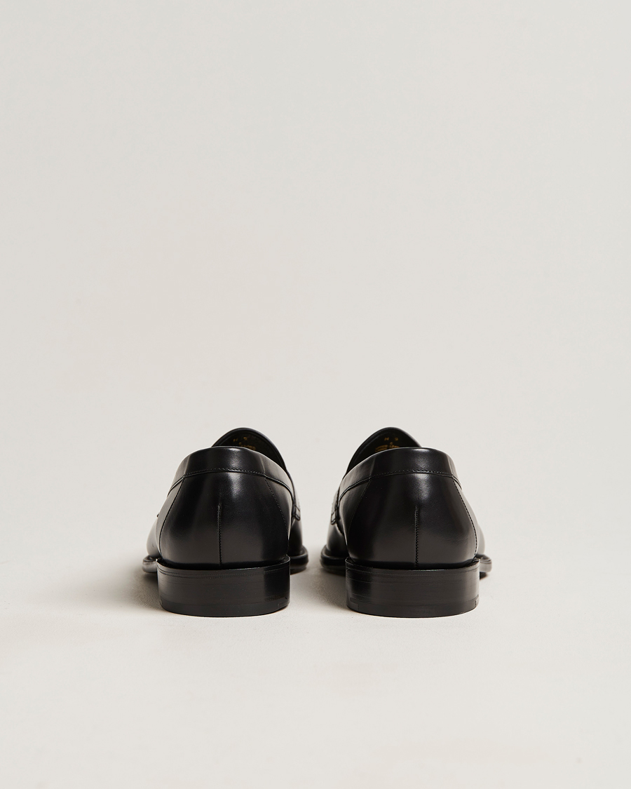 Uomini | Mocassini | Loake 1880 | Hornbeam Eco Penny Loafer Black Calf