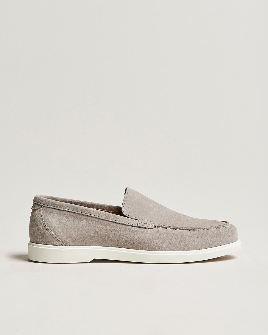 Uomini | Mocassini | Loake Shoemakers | Tuscany Suede Loafer Stone