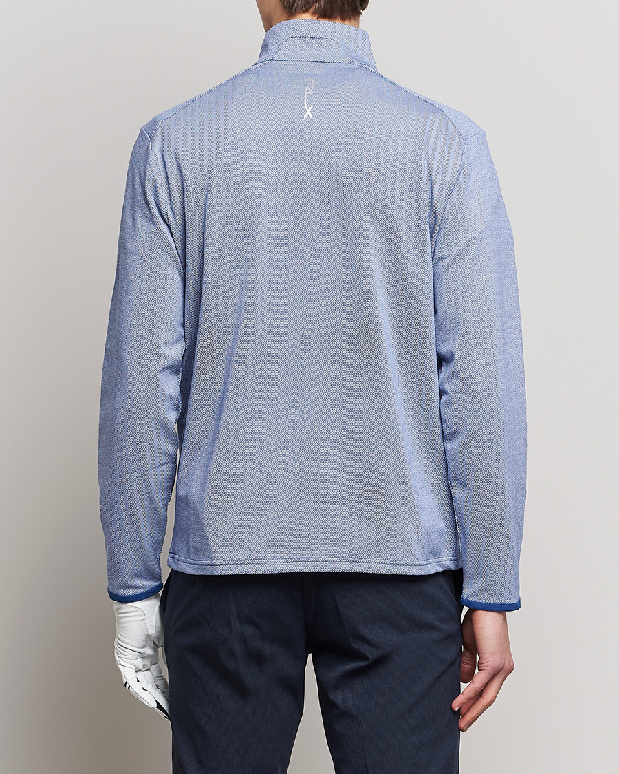 Uomini | Maglieria | RLX Ralph Lauren | Luxury Jersey Half Zip Royal Blue