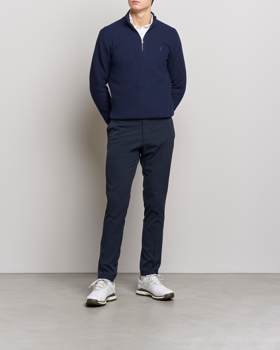 Uomini | Maglieria | Polo Ralph Lauren Golf | Cotton Jersey Half Zip Refined Navy