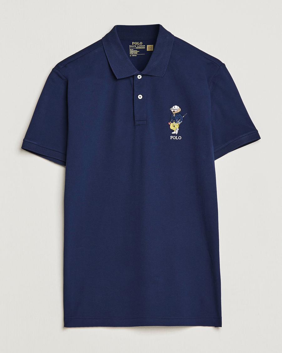 Uomini | Polo | Polo Ralph Lauren Golf | Performance Bear Stretch Polo Refined Navy