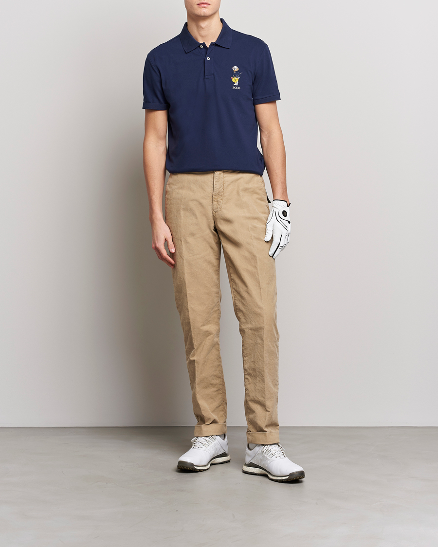 Uomini | Polo | Polo Ralph Lauren Golf | Performance Bear Stretch Polo Refined Navy