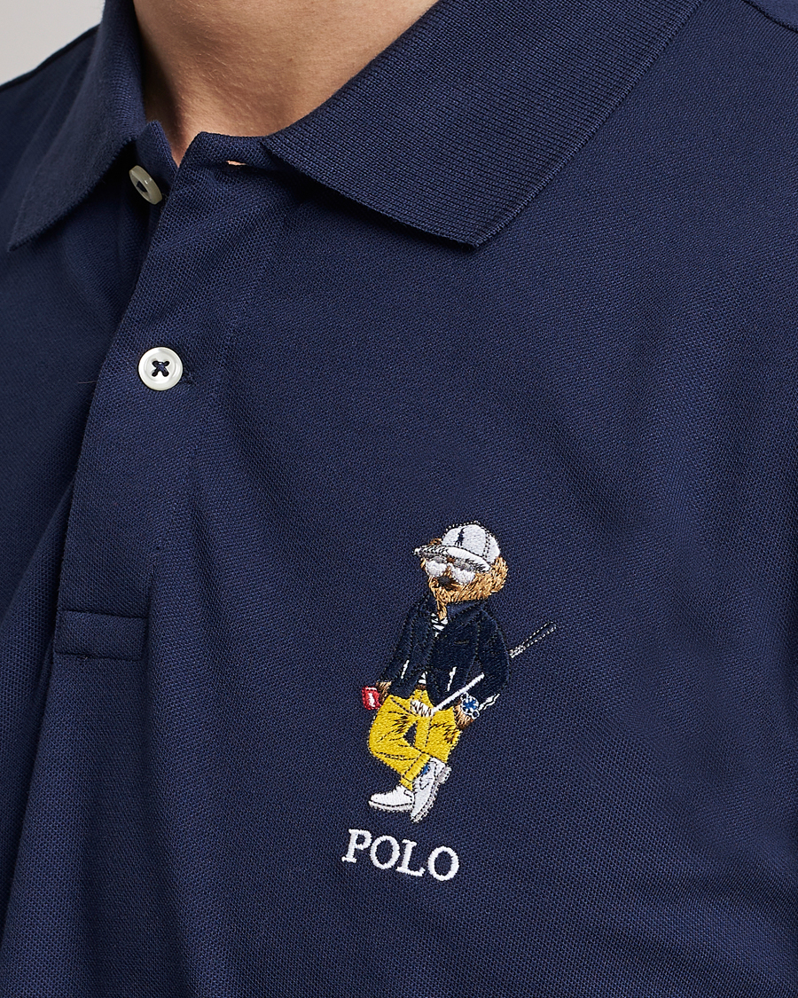 Uomini | Polo | Polo Ralph Lauren Golf | Performance Bear Stretch Polo Refined Navy