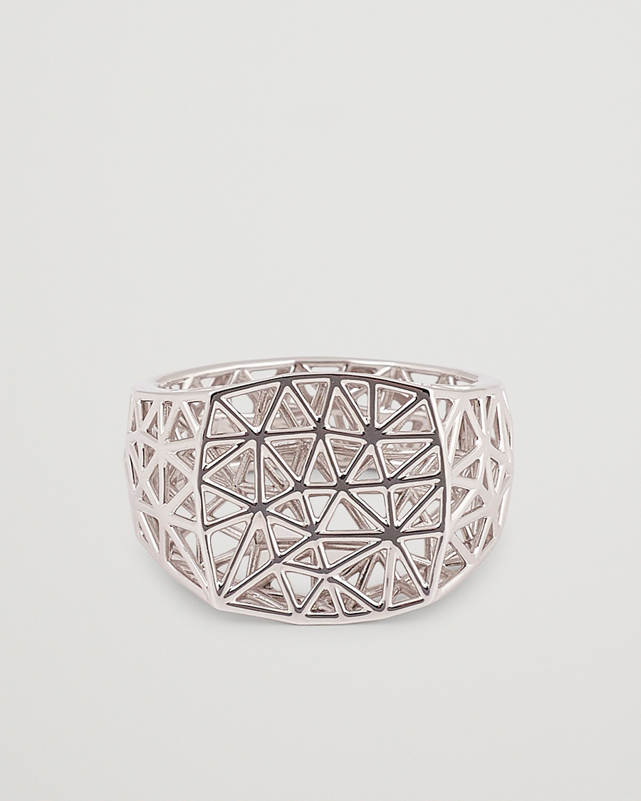 Uomini | Tom Wood Mesh Ring Silver | Tom Wood | Mesh Ring Silver