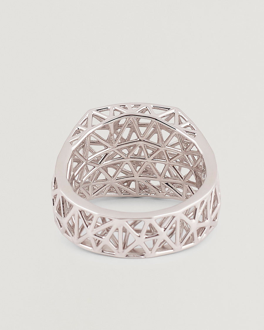 Uomini | Tom Wood Mesh Ring Silver | Tom Wood | Mesh Ring Silver